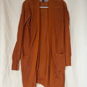 Mossimo Supply Co. Women's‎ Warm Orange Cardigan